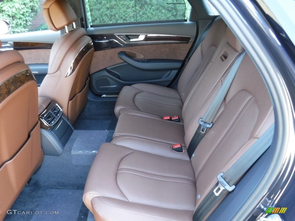 2017 Audi A8 L 3.0T quattro Rear Seat Photo #115883388
