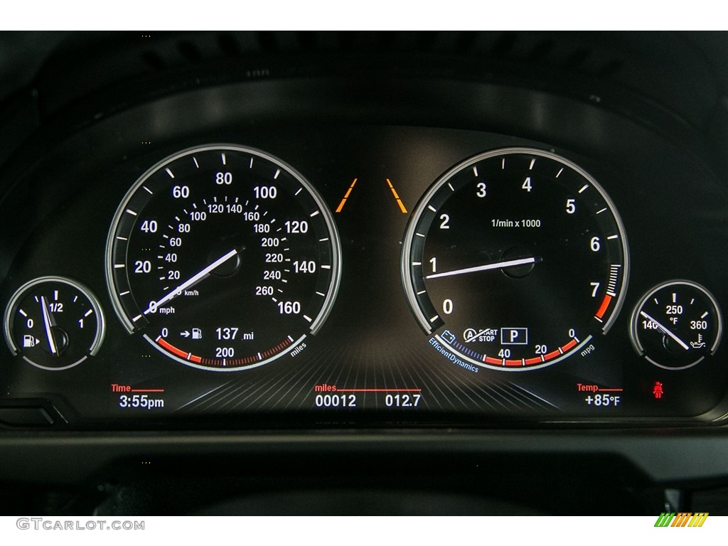 2017 BMW X5 xDrive50i Gauges Photo #115883691