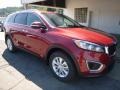 2017 Remington Red Kia Sorento LX AWD  photo #9