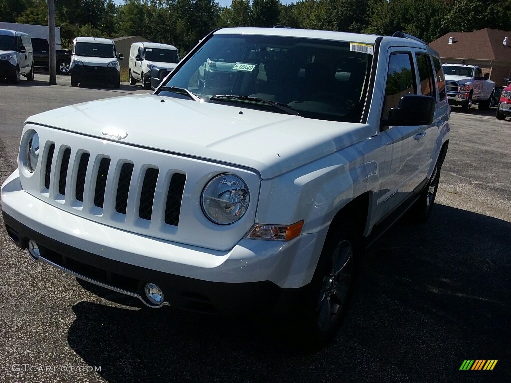 Bright White Jeep Patriot