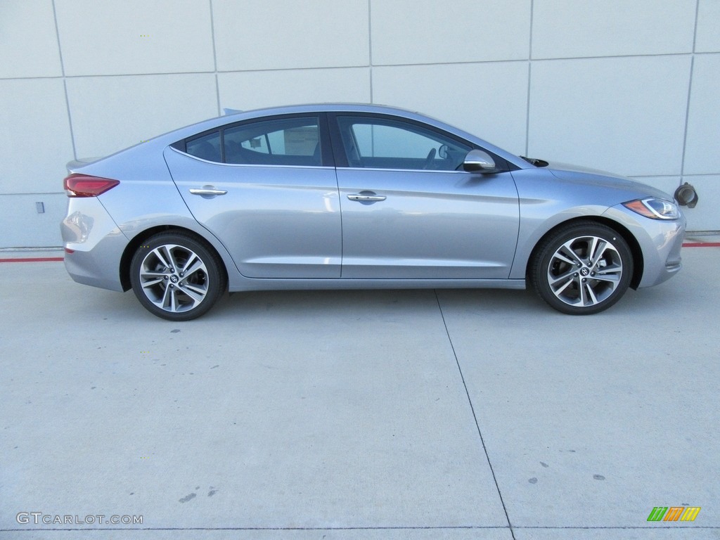 2017 Elantra Limited - Gray / Black photo #3
