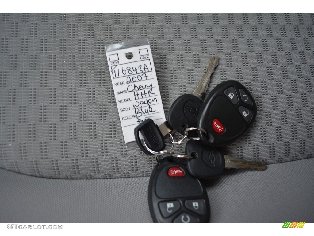2007 HHR LT - Imperial Blue Metallic / Gray photo #21
