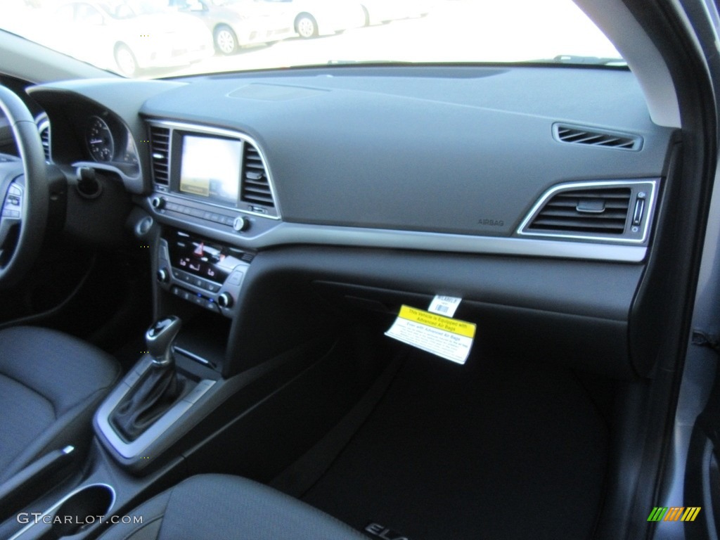 2017 Elantra Limited - Gray / Black photo #17