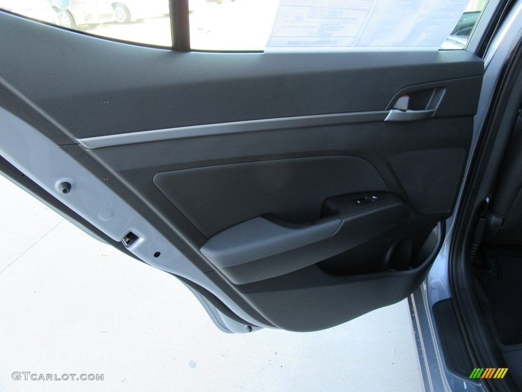 2017 Elantra Limited - Gray / Black photo #18