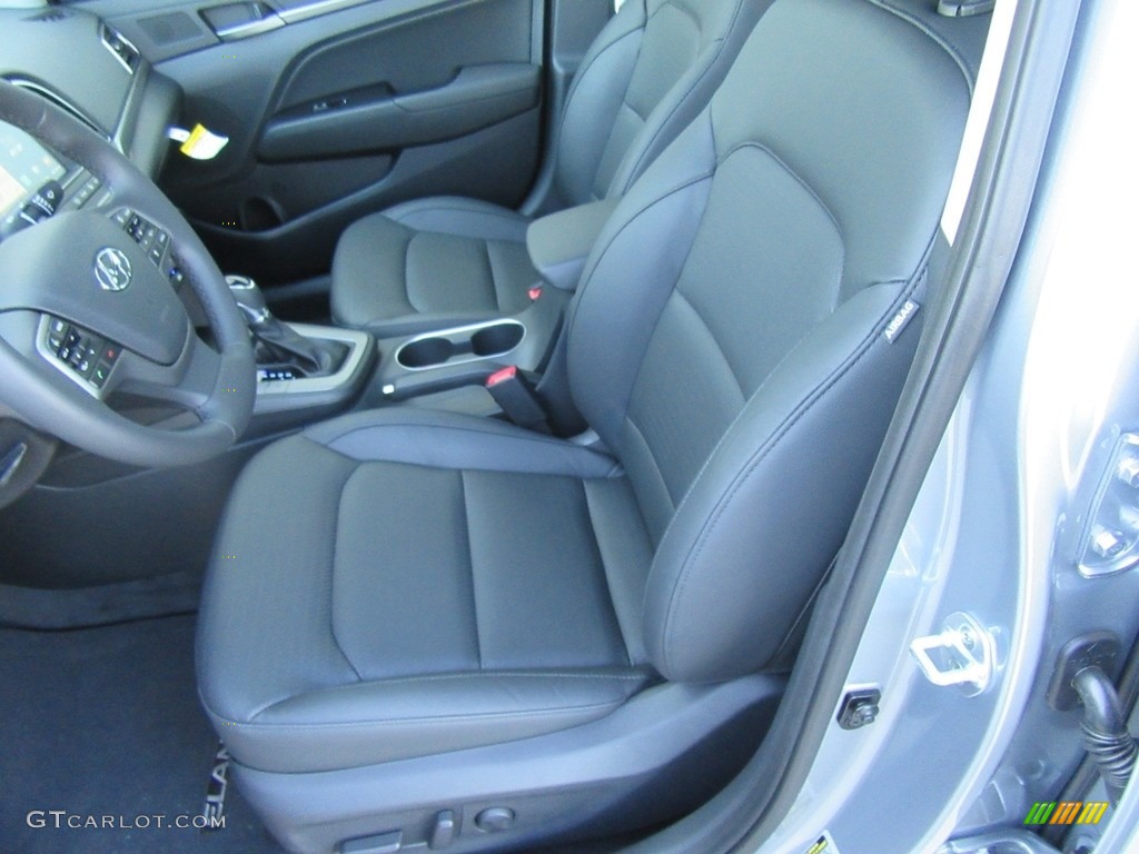 2017 Elantra Limited - Gray / Black photo #22