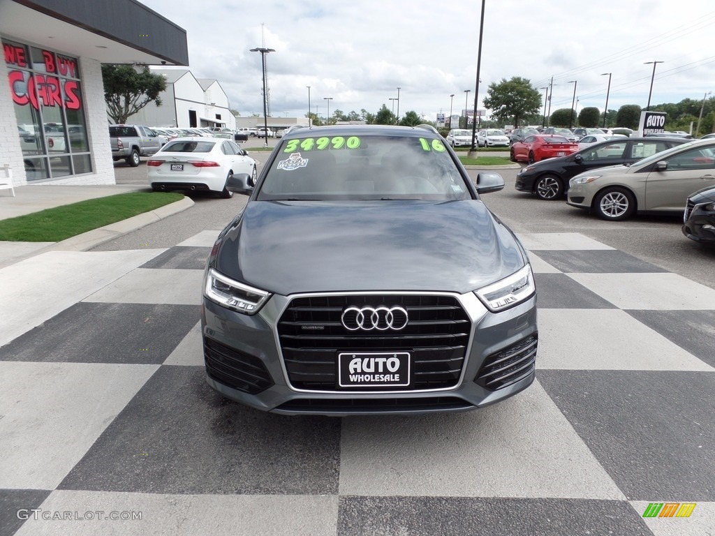 2016 Q3 2.0 TSFI Prestige quattro - Monsoon Gray Metallic / Black photo #2