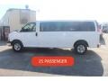 Summit White 2014 Chevrolet Express 3500 Passenger Extended LT