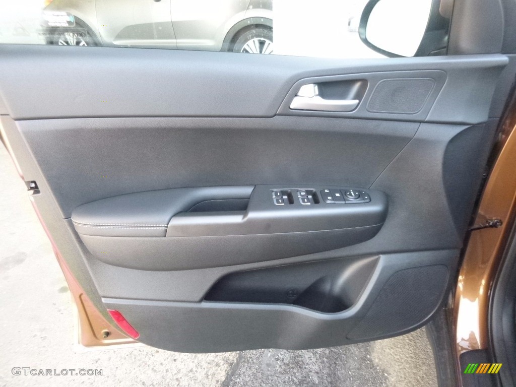 2017 Kia Sportage LX AWD Black Door Panel Photo #115890774