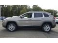 Light Brownstone Pearl 2017 Jeep Cherokee Latitude 4x4 Exterior