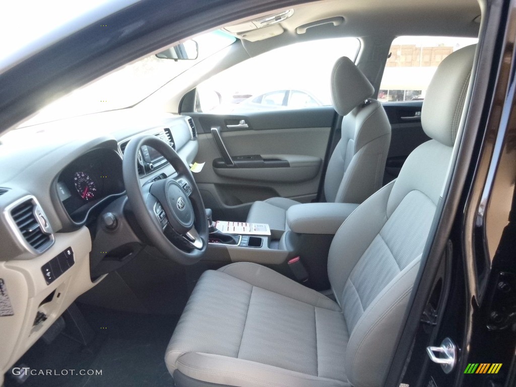 Gray Interior 2017 Kia Sportage LX AWD Photo #115891191
