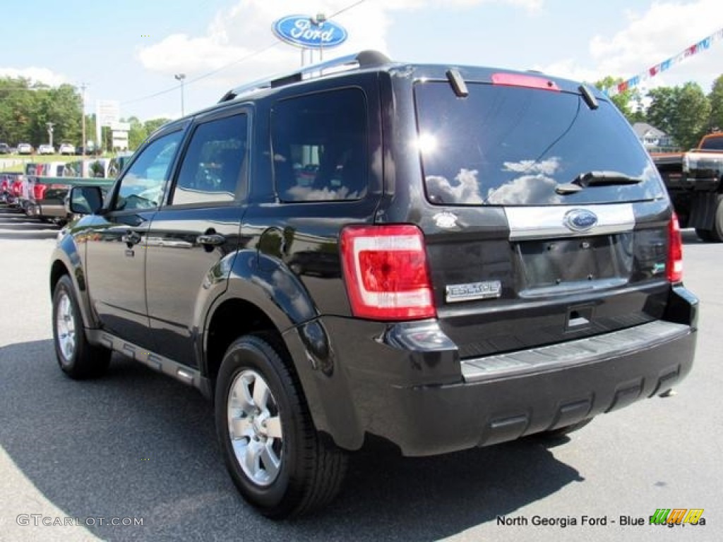 2011 Escape Limited V6 - Tuxedo Black Metallic / Charcoal Black photo #3
