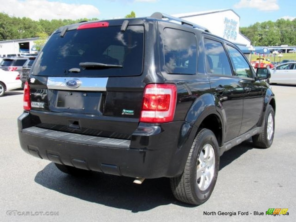 2011 Escape Limited V6 - Tuxedo Black Metallic / Charcoal Black photo #5