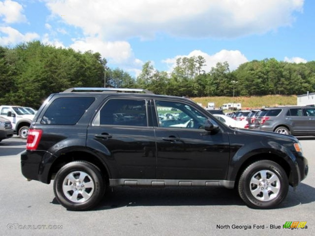 2011 Escape Limited V6 - Tuxedo Black Metallic / Charcoal Black photo #6