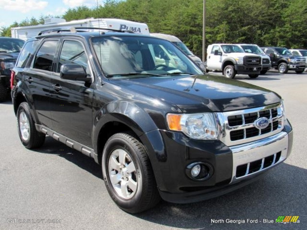 2011 Escape Limited V6 - Tuxedo Black Metallic / Charcoal Black photo #7