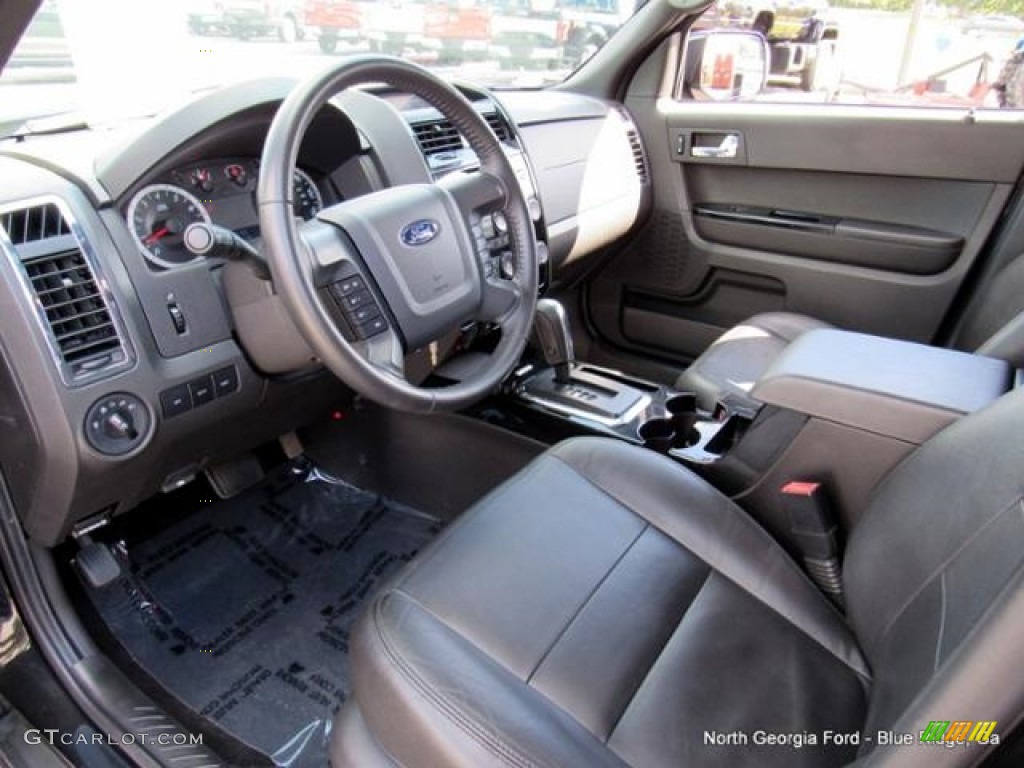 2011 Escape Limited V6 - Tuxedo Black Metallic / Charcoal Black photo #28