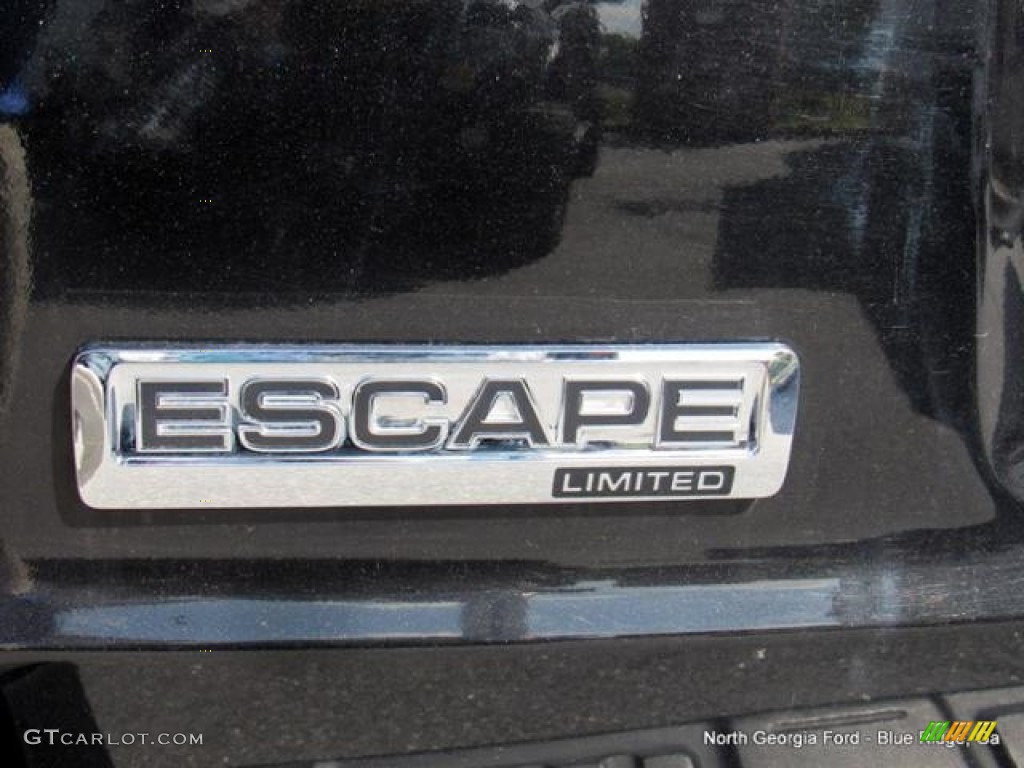 2011 Escape Limited V6 - Tuxedo Black Metallic / Charcoal Black photo #36