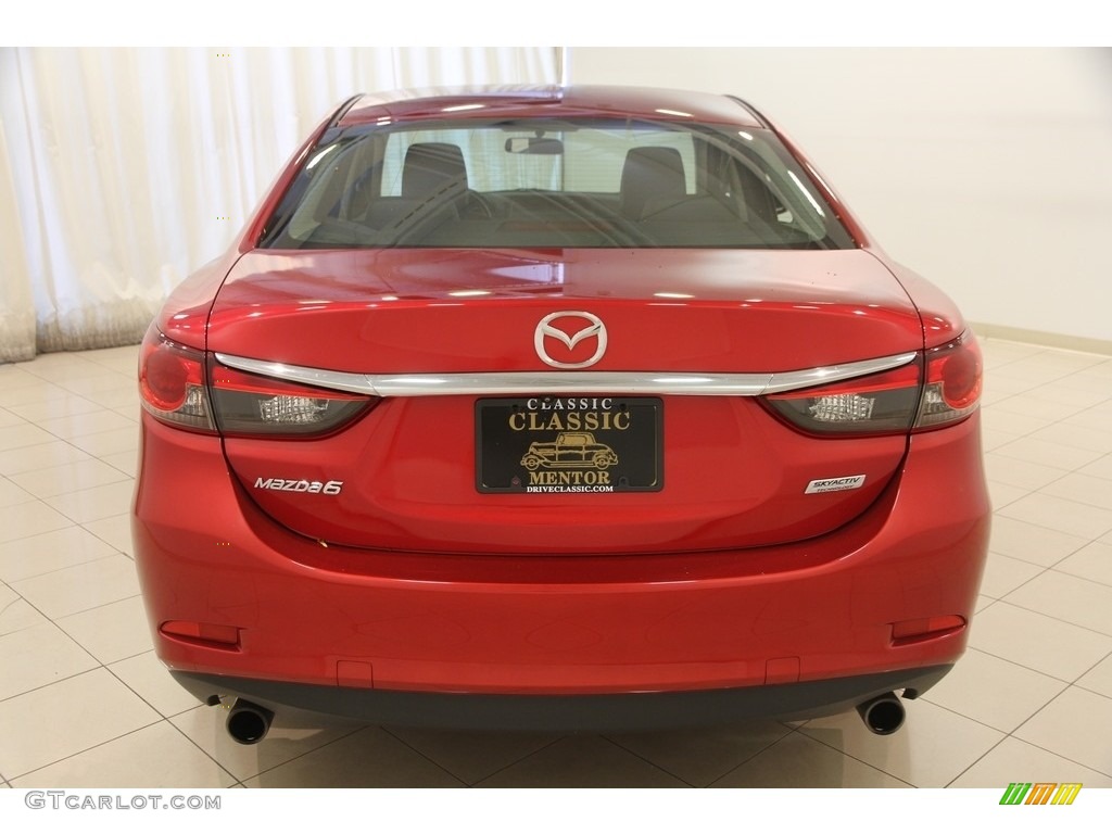 2014 MAZDA6 Touring - Soul Red Mica / Black photo #14