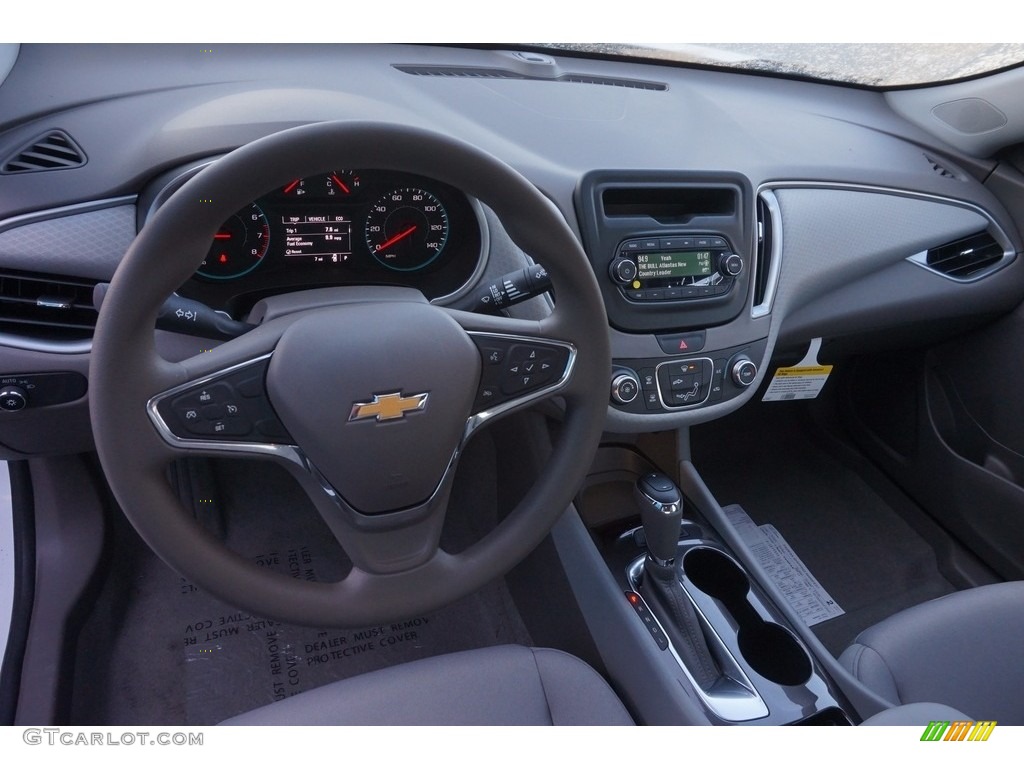 Dark Atmosphere/Medium Ash Gray Interior 2017 Chevrolet Malibu L Photo #115893900