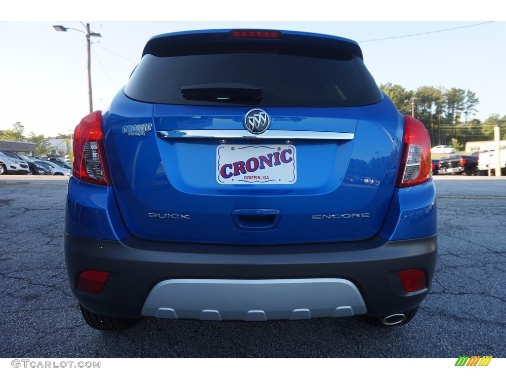 2016 Encore  - Coastal Blue Metallic / Ebony photo #6