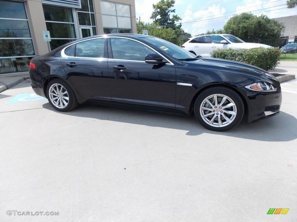 2015 XF 2.0T Premium - Ebony / Warm Charcoal/Warm Charcoal photo #1