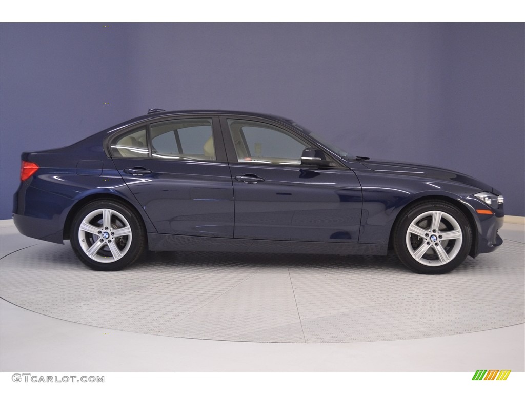 2013 3 Series 328i Sedan - Imperial Blue Metallic / Venetian Beige photo #8
