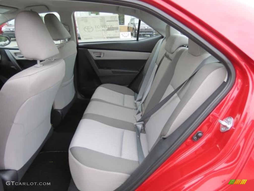 2017 Toyota Corolla LE Rear Seat Photo #115896254
