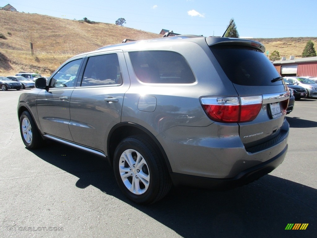 2012 Durango Crew - Mineral Gray Metallic / Black photo #5