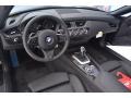 Black 2016 BMW Z4 sDrive35i Interior Color