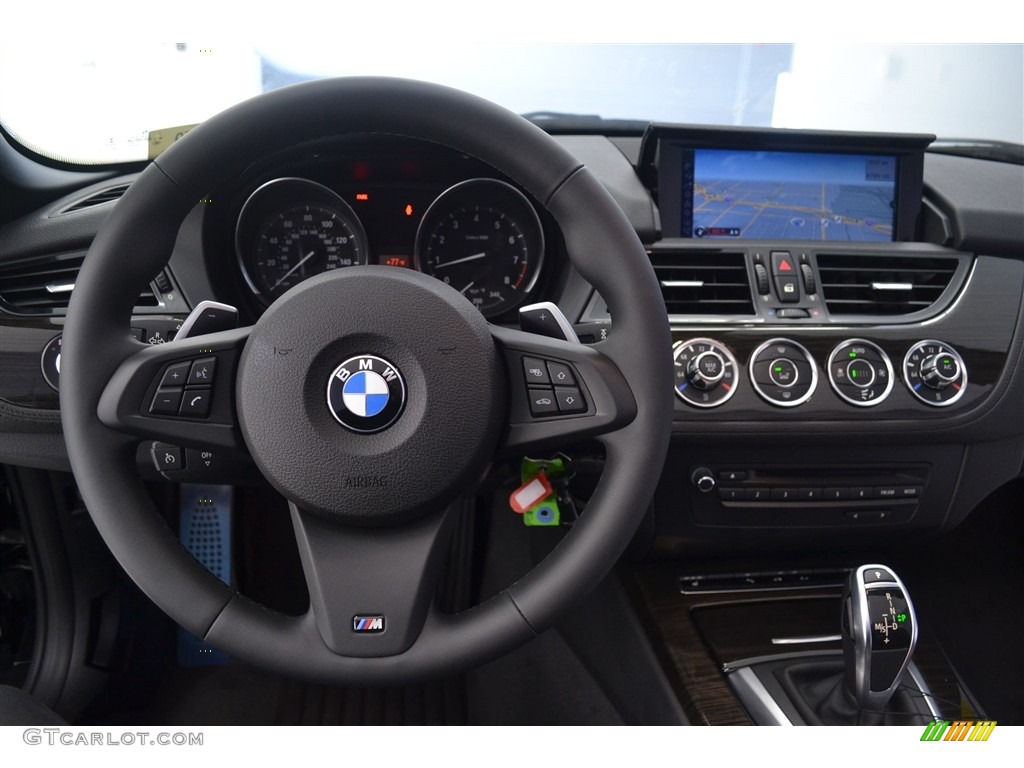 2016 BMW Z4 sDrive35i Black Dashboard Photo #115897916