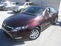 2013 Dark Cherry Pearl Metallic Kia Optima LX  photo #2