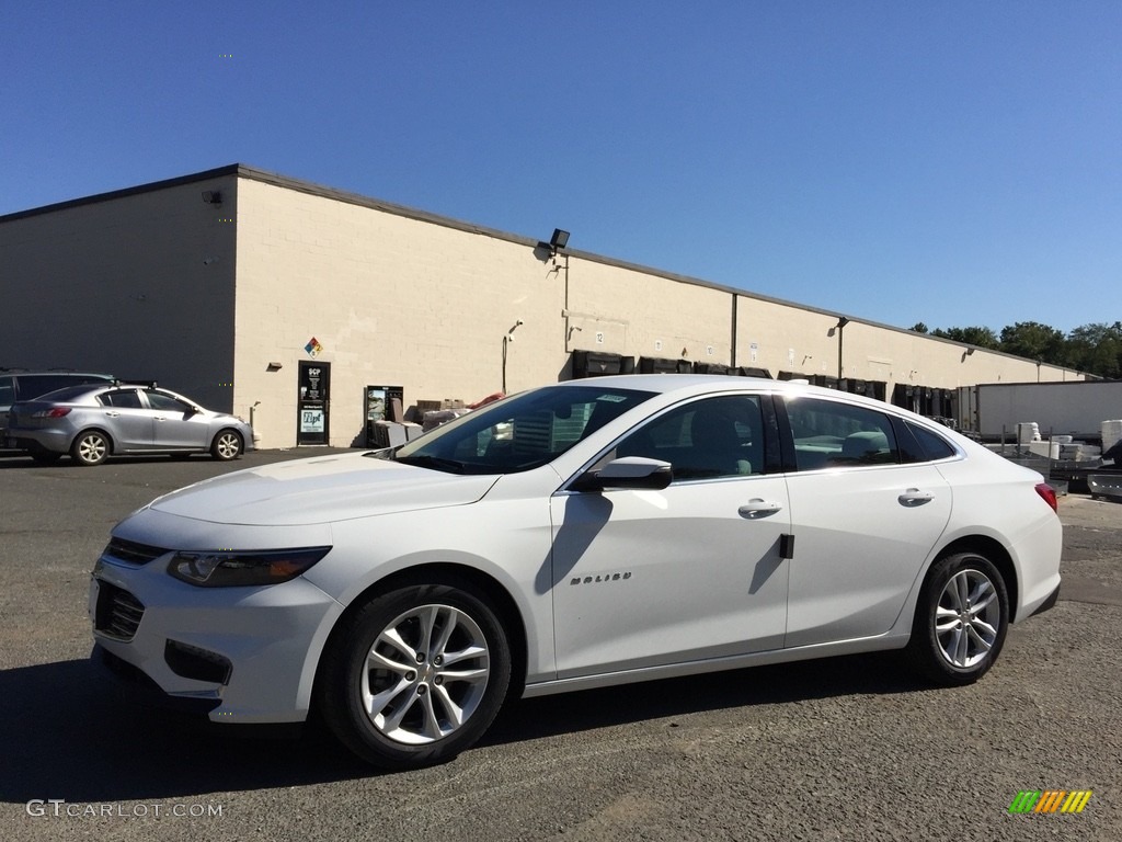 2017 Malibu LT - Summit White / Dark Atmosphere/Medium Ash Gray photo #1