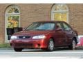 2002 Inferno Red Nissan Sentra XE  photo #14