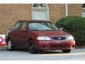 2002 Inferno Red Nissan Sentra XE  photo #15