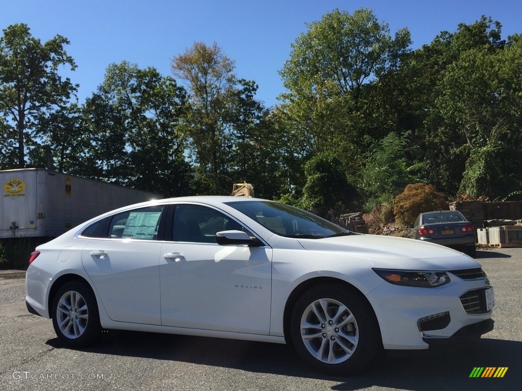 Summit White 2017 Chevrolet Malibu LT Exterior Photo #115901486