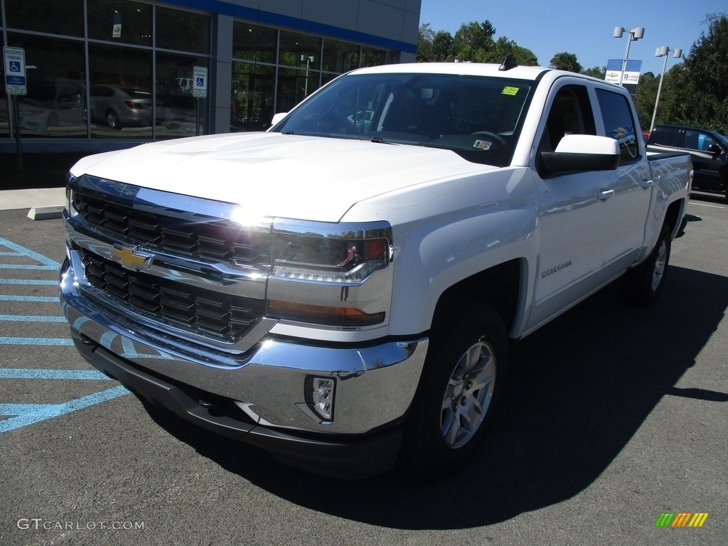 2017 Silverado 1500 LT Crew Cab 4x4 - Summit White / Jet Black photo #11