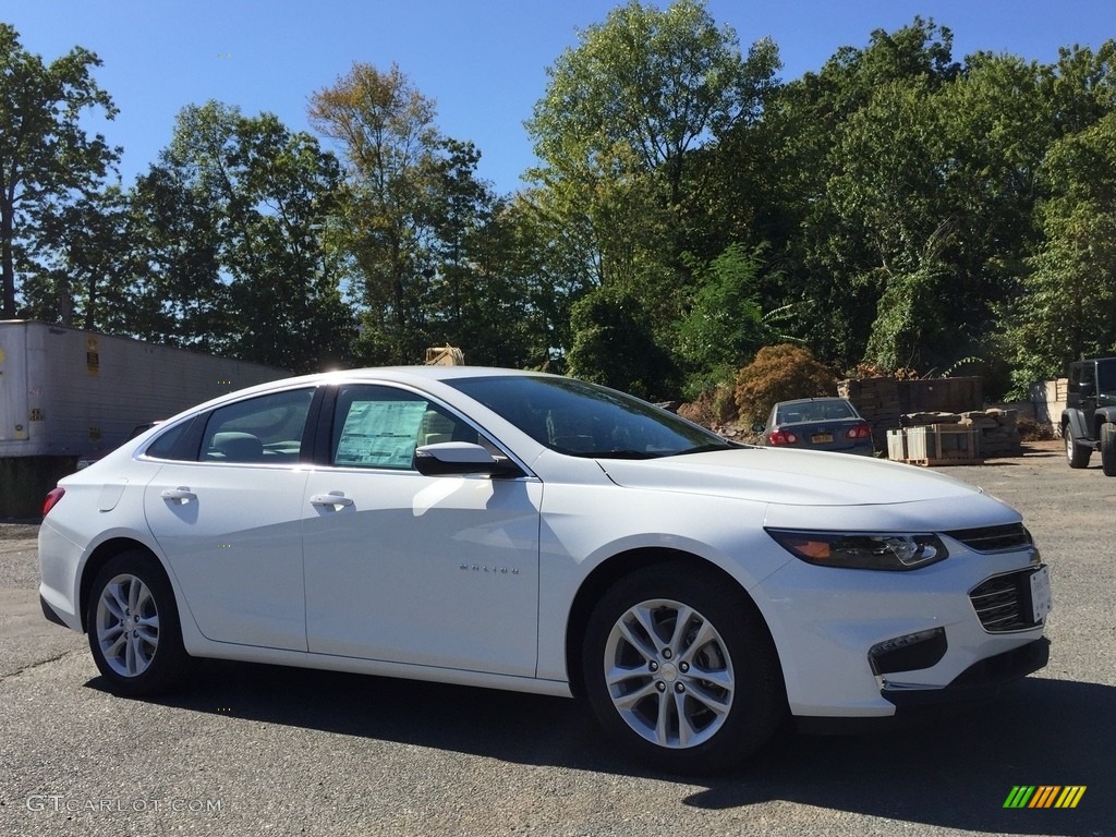 2017 Malibu LT - Summit White / Dark Atmosphere/Medium Ash Gray photo #3