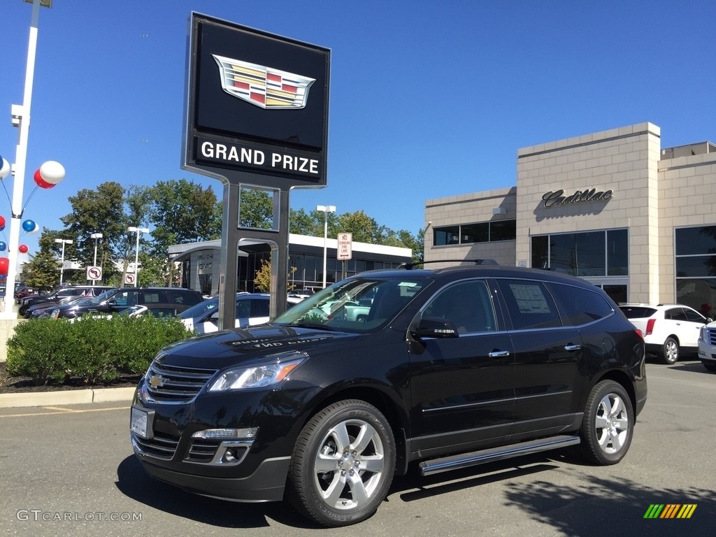 2017 Traverse Premier AWD - Mosaic Black Metallic / Ebony/Saddle Up photo #1