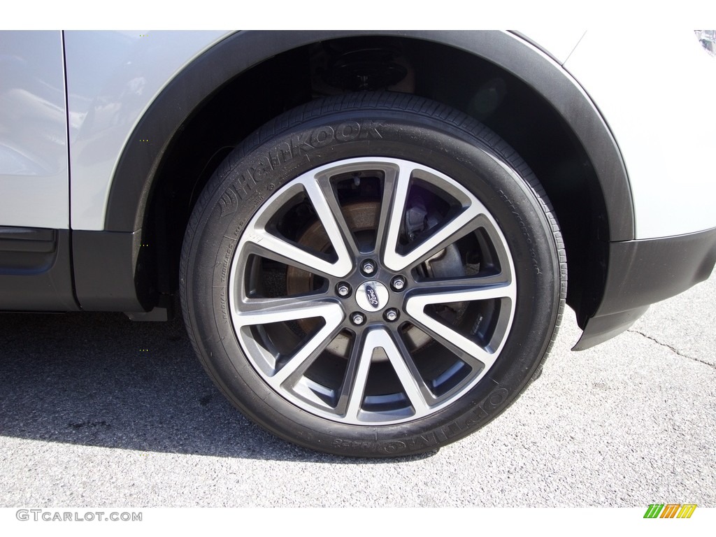 2015 Explorer XLT 4WD - Ingot Silver / Charcoal Black photo #11