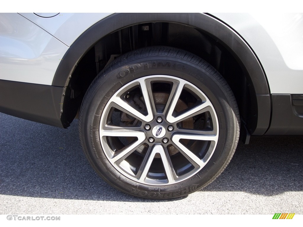 2015 Explorer XLT 4WD - Ingot Silver / Charcoal Black photo #12