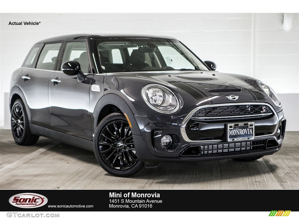2017 Clubman Cooper S - Thunder Gray Metallic / Carbon Black photo #1