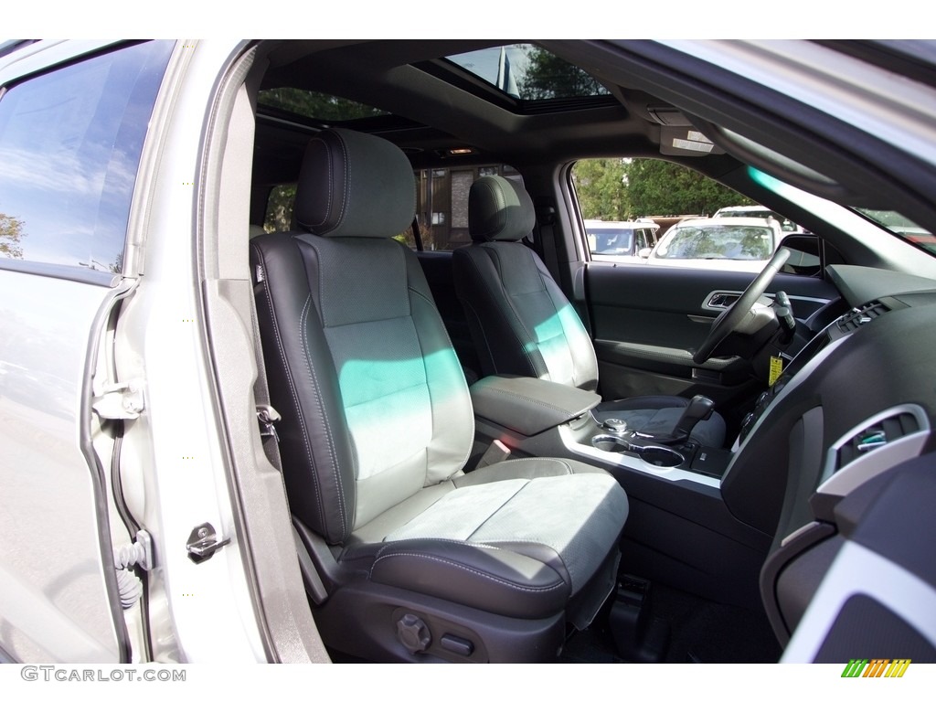 2015 Explorer XLT 4WD - Ingot Silver / Charcoal Black photo #26