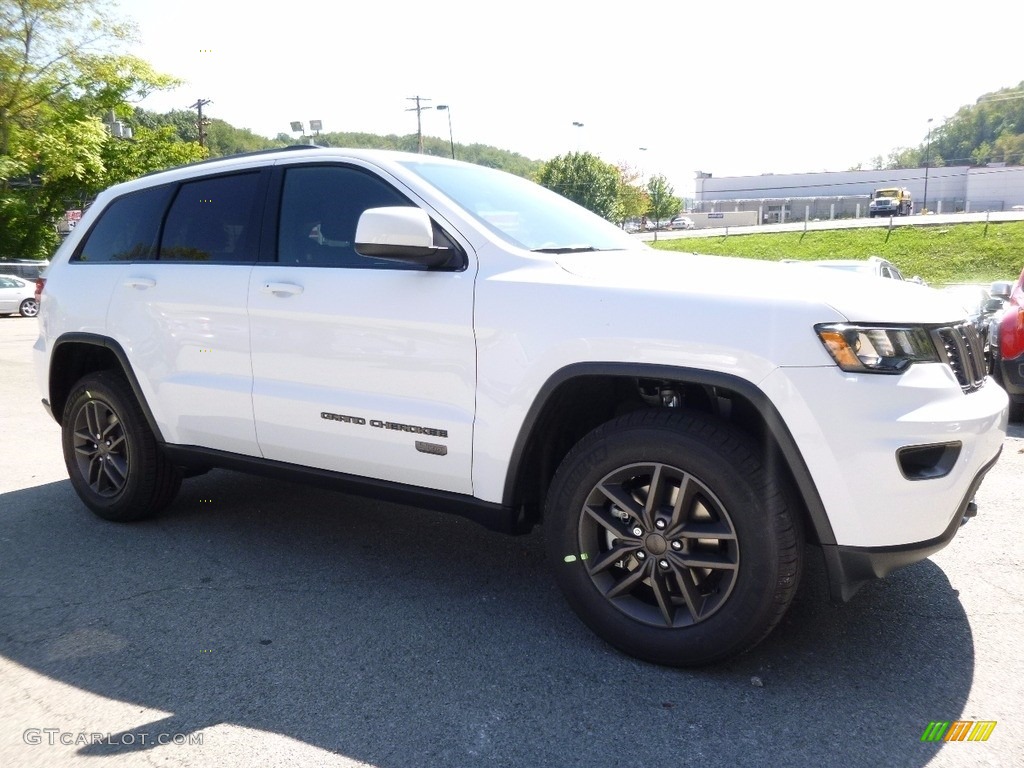 Bright White 2017 Jeep Grand Cherokee 75th Annivesary Edition 4x4 Exterior Photo #115904105