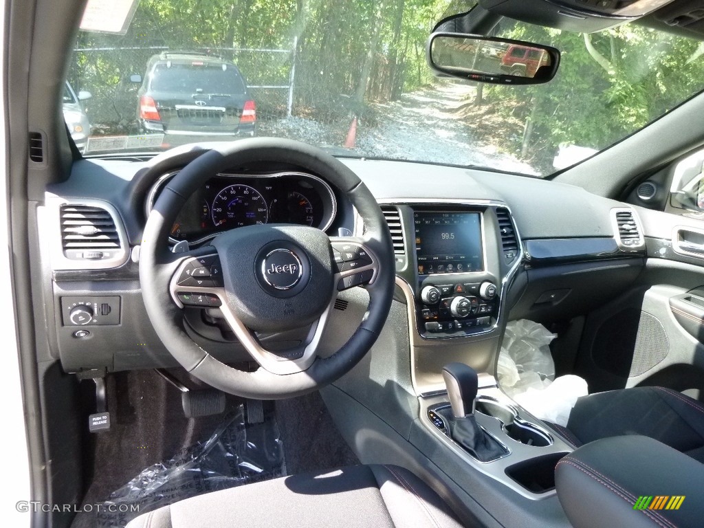 Black Interior 2017 Jeep Grand Cherokee 75th Annivesary Edition 4x4 Photo #115904231