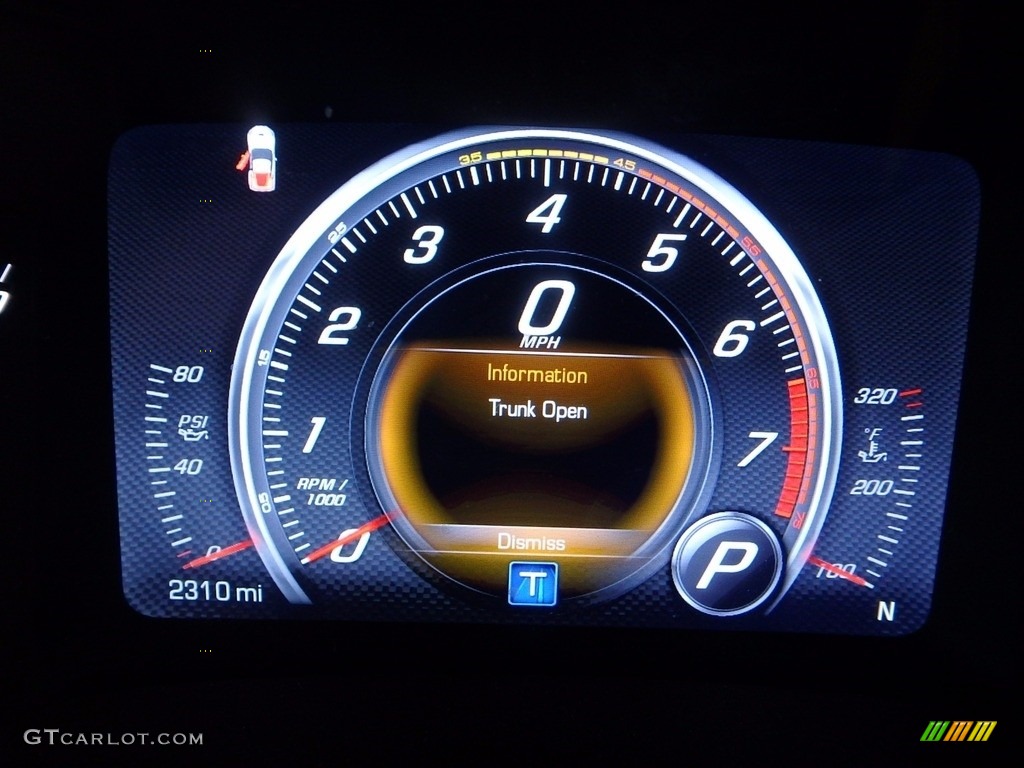 2016 Chevrolet Corvette Stingray Coupe Gauges Photo #115904579