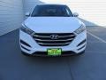 2017 Dazzling White Hyundai Tucson SE  photo #8