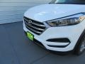 2017 Dazzling White Hyundai Tucson SE  photo #10