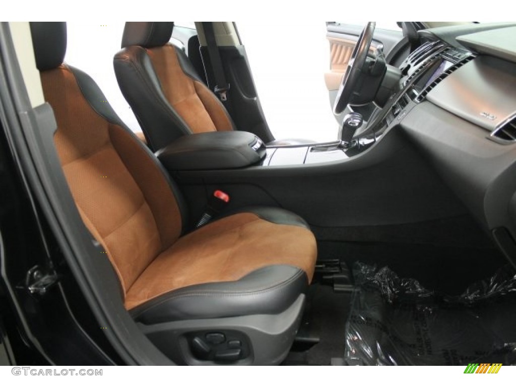 2011 Taurus SHO AWD - Tuxedo Black / Charcoal Black/Umber Brown photo #3