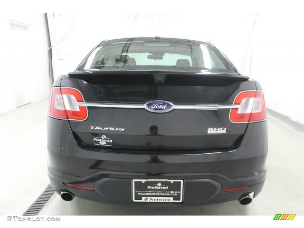 2011 Taurus SHO AWD - Tuxedo Black / Charcoal Black/Umber Brown photo #29