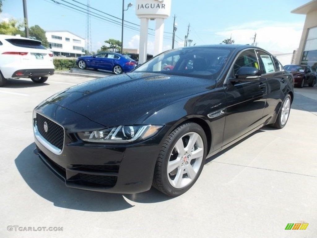 Ultimate Black 2017 Jaguar XE 20d Premium Exterior Photo #115909922