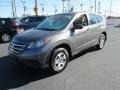 2013 Polished Metal Metallic Honda CR-V LX AWD  photo #2